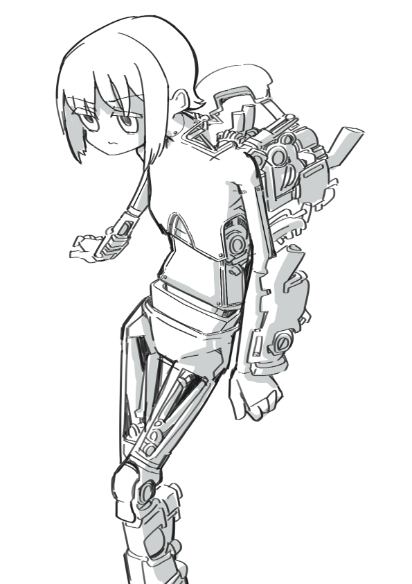 robot girl